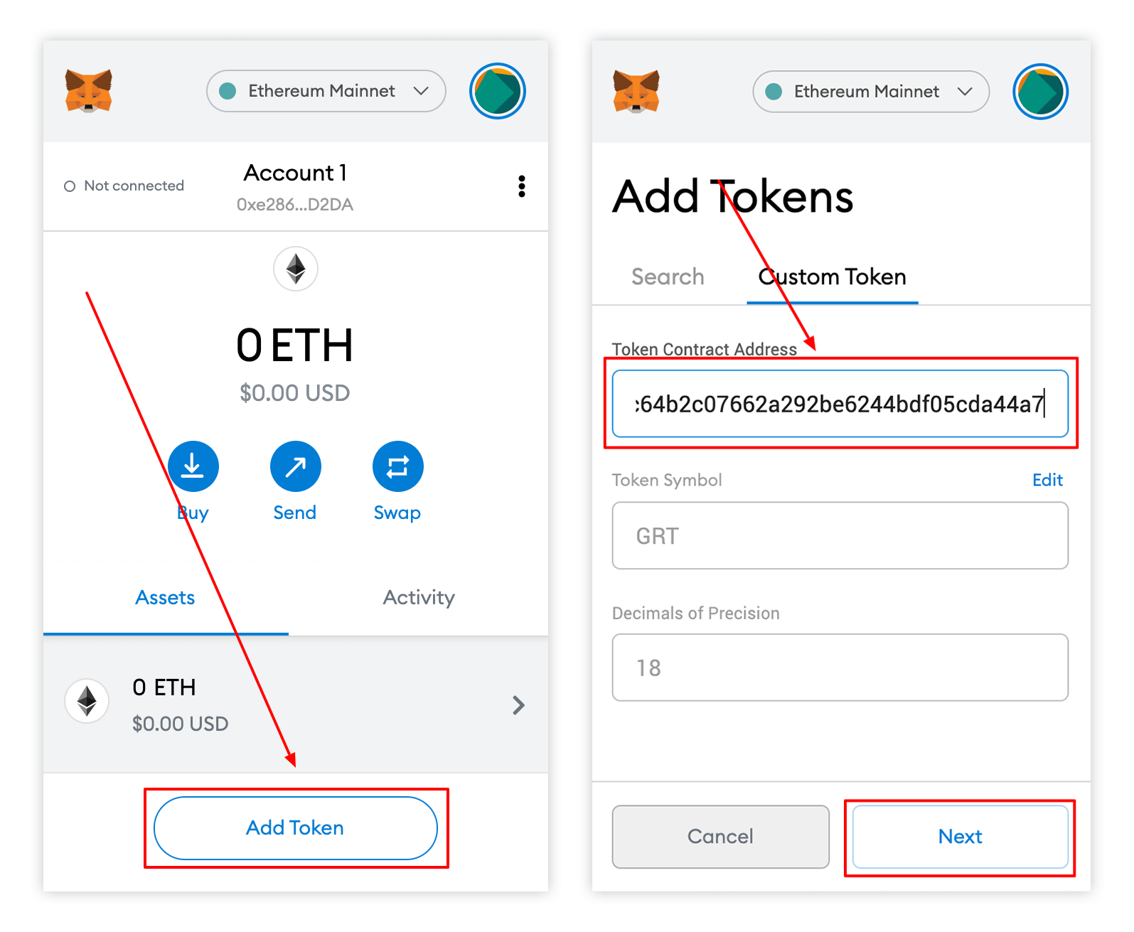 How To Easily Delegate Grt Using Metamask. Works From Web Browser / Mobile Phone And Ledger