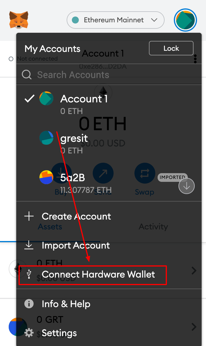 send from gdax to metamask