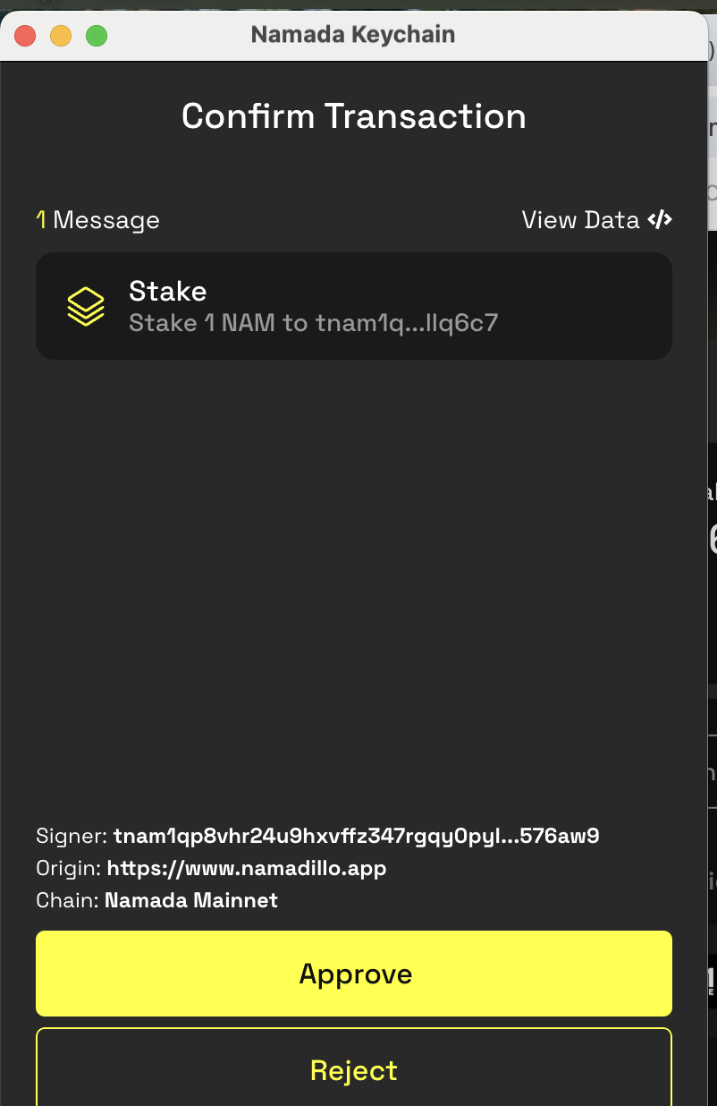 6. Namada Staking With 01Node